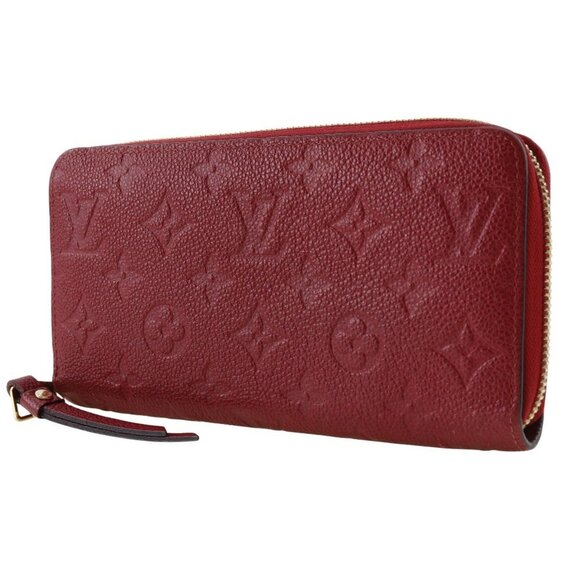 LOUIS VUITTON Red Monogram Wallet - Picture 2 of 16